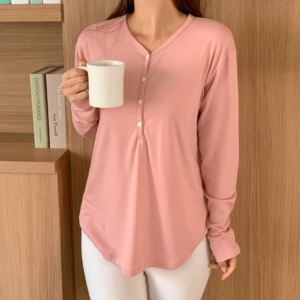 Nursing clothes*Honey soft nursing t-shirt (for pregnant women) (ver.napping)