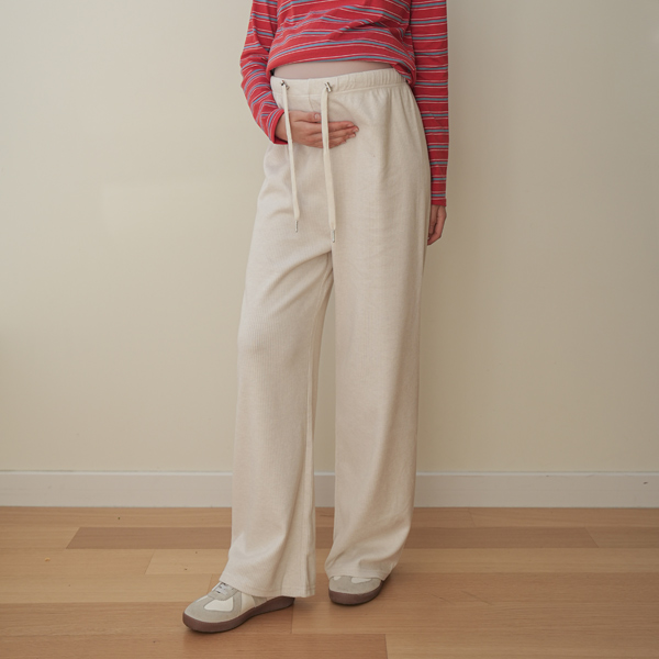 Maternity*Golji Wide Stopper Maternity Pants