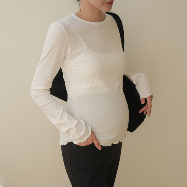 Maternity*Wave Tencel Golf T-shirt