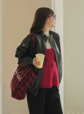 Maternity*Beredan Vintage Leather Jacket