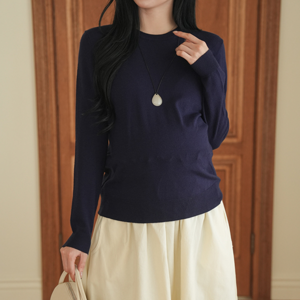 Maternity*Cami Round Knit