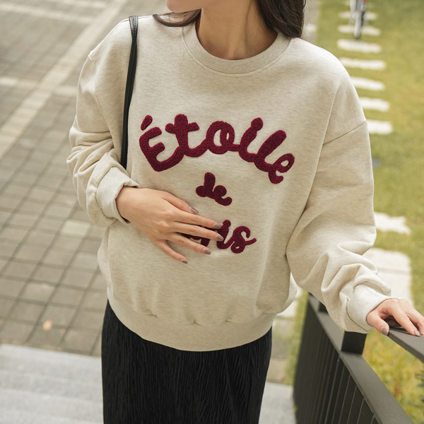 Maternity*Ette Man-to-Man T-shirt