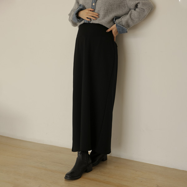 Maternity*Classic Maxi Maternity Skirt