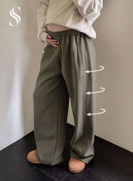 [S-made] Maternity*New York Label Cut-Out Two-Way Maternity Pants