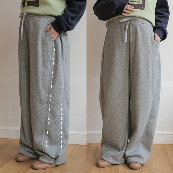 <b>[Opening Special]</b> <b>[Fleece/Training]</b> [S-made] Maternity*Cozy Fleece Running Pintuck Two-Way Maternity Pants