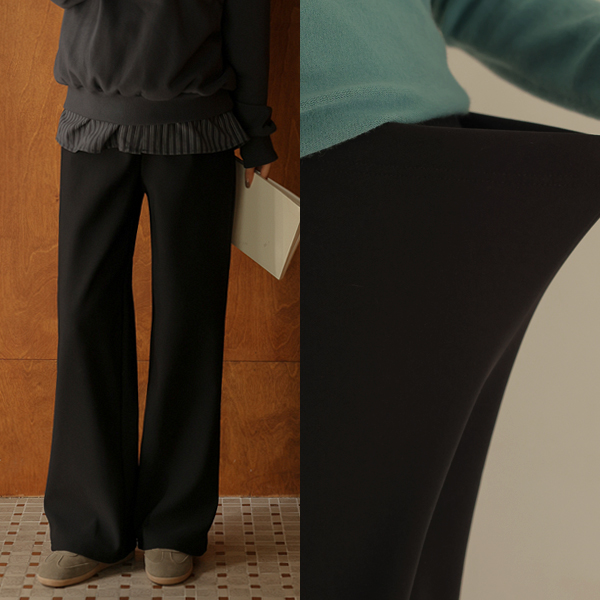 <b>[4,000 units sold/No wrinkles]</b> Maternity*More Long Wide Maternity Pants