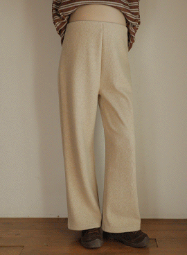 Maternity*Mellow Mink Wide Maternity Pants