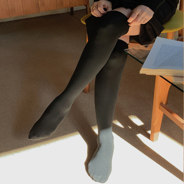 <b>[1+1 Special Offer]</b> Mink Fur Stockings (Pantal/Overknee Socks) 2-Piece Set