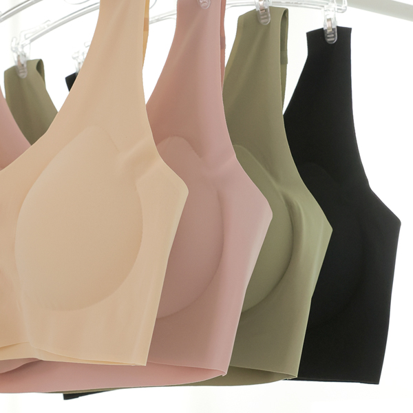 <b>[Restocked/Popular]</b> [Jj] Comfort Fit Seamless Bra (Fixed Mold/Big Size OK)