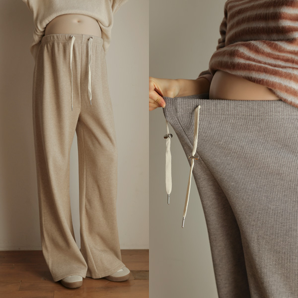 Maternity*Mink Golji Wide Stopper Maternity Pants