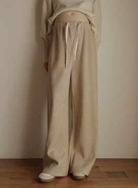 Maternity*Mink Golji Wide Stopper Maternity Pants