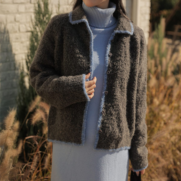 Maternity*Darling Buckle Collar Cardigan