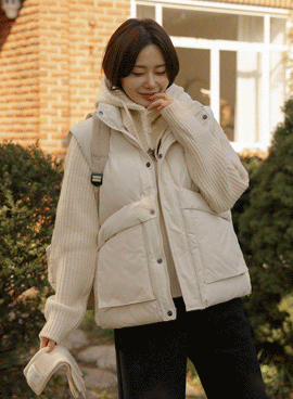 Maternity*Snowbird Padded Vest