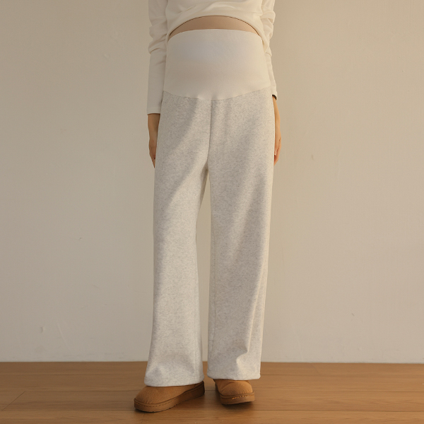 Maternity*Daily Wide Mink Maternity Pants