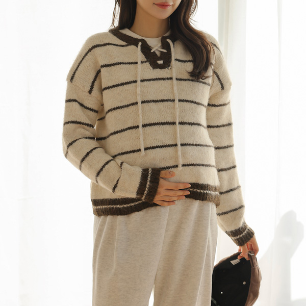 Maternity*Nouvelle Dangara Ribbon Knit