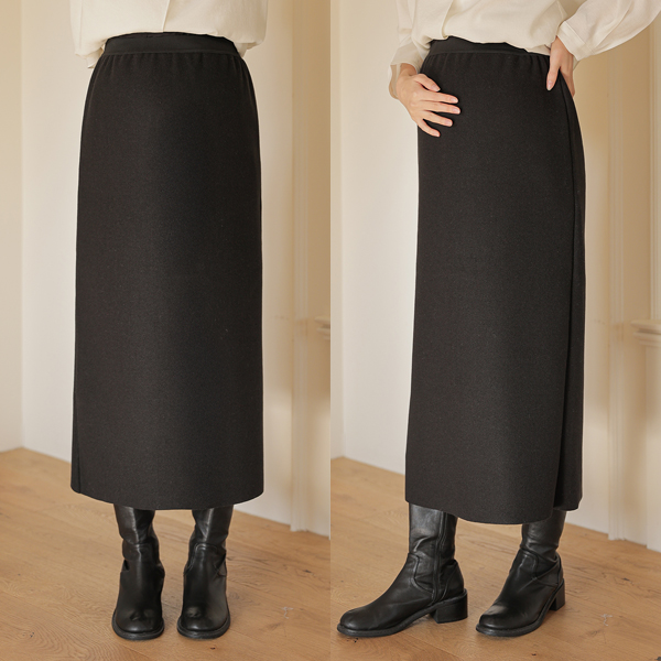 Maternity*Winter Cozy One-Piece Banding Skirt (Early to Middle Childhood/Newborn Mom)