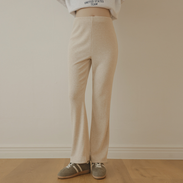 Maternity*Daily Long Bootcut Fleece Maternity Pants