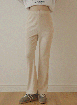 Maternity*Daily Long Bootcut Fleece Maternity Pants