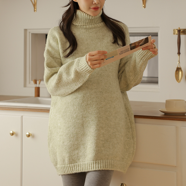 Maternity*Bocasi Polar Long Knit