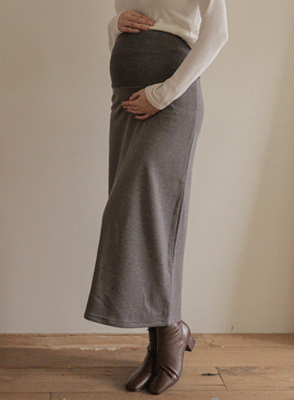 Maternity*Eliflare fleece maternity skirt