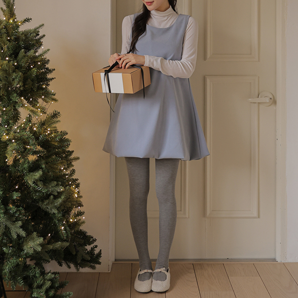 Maternity*Peach Suede Pumpkin Mini Maternity Dress