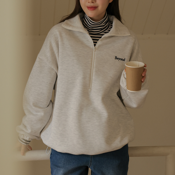 [S-made] Maternity*Winter fleece string adjustable maternity t-shirt