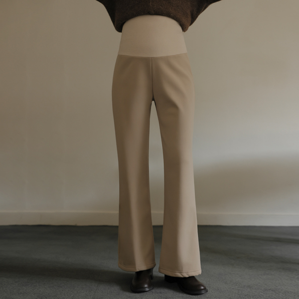 Maternity*Sorona Mink Semi-Bootcut Maternity Pants