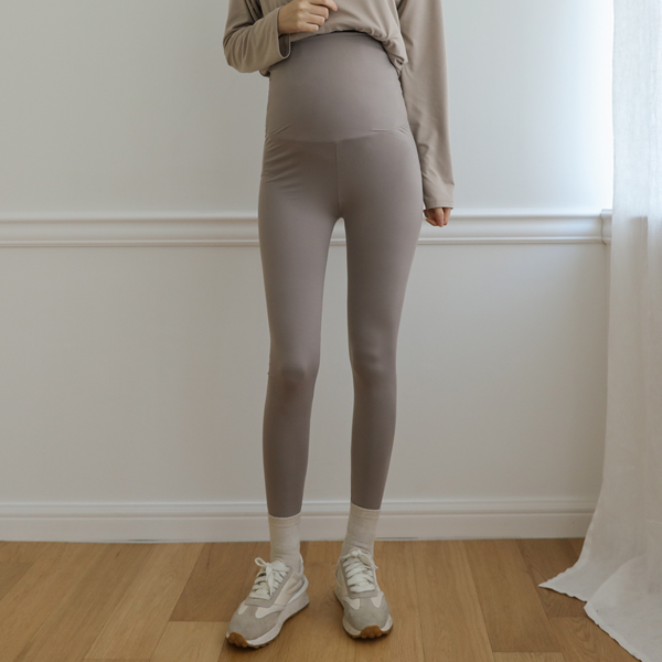 <b>[Limited Quantity SALE]</b> Maternity* Heat Warm Peach Maternity Leggings