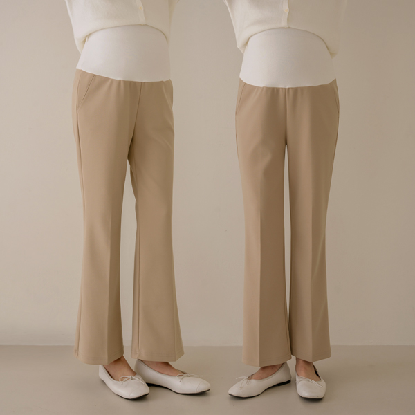 Maternity*Spandex bootcut maternity slacks