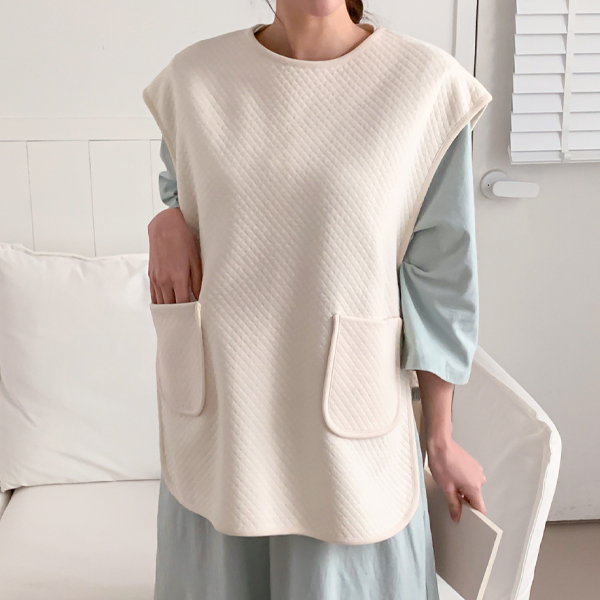 Maternity*Mom & Dad Organic Snap Parenting Vest [Organic]