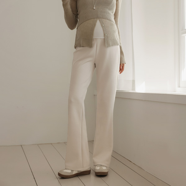 <b>[Comfort Banding/Soft and Elastic]</b> [S-made] Maternity*Comfort Banding Bootcut Maternity Pants [Ella Fit]