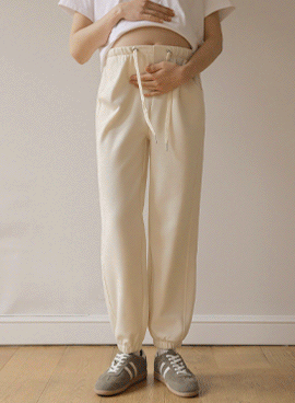 Maternity*Incision Stopper Jogger Maternity Pants