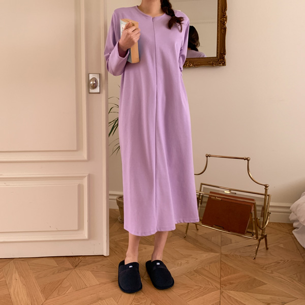 Nursing clothes*Airy 1-second cut nursing dress (for both pregnant women) (eco-friendly material)