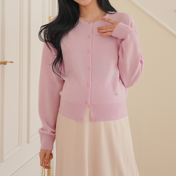 <b>[Wool 100/Additional Color/Daily Cardigan]</b> [S-made] Maternity*Round Wool Knit Pendant Maternity Cardigan