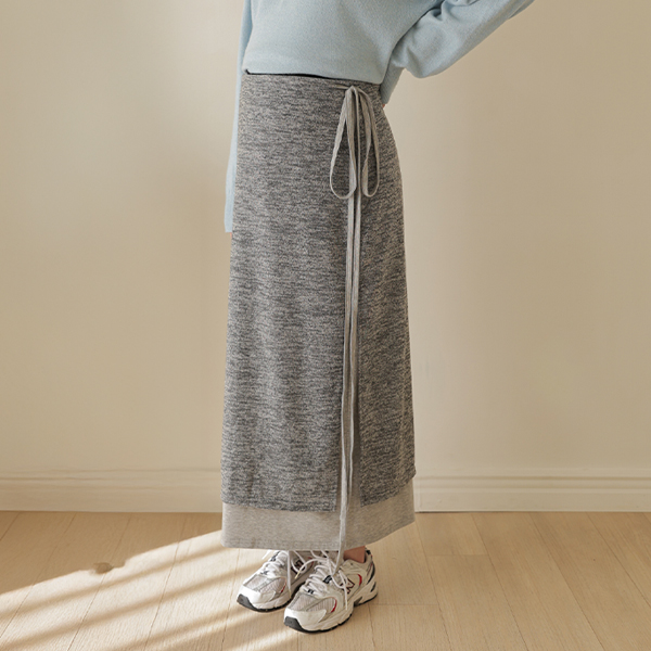 Maternity*Double-layered spandex skirt (early and middle stage/new mother)