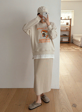 Maternity*Ritz Layered Sweatshirt