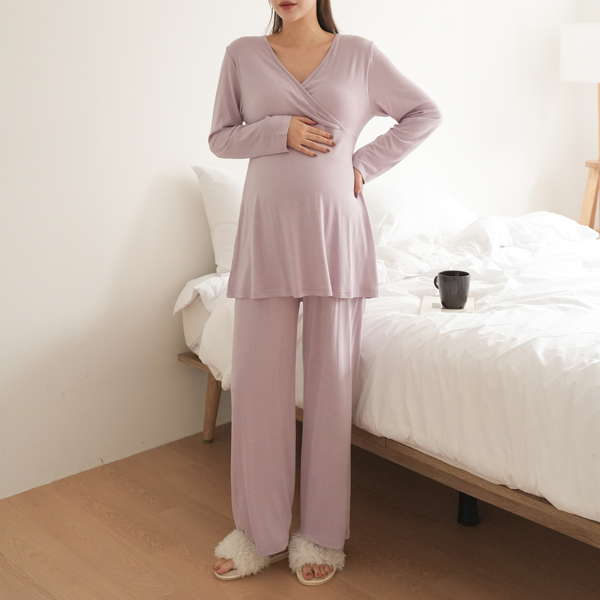 [S-made] Nursing clothes*Char-compatible wrap nursing set