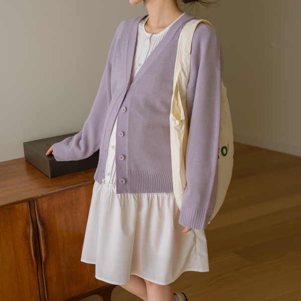 Maternity*Color Pop Loose Fit Cardigan