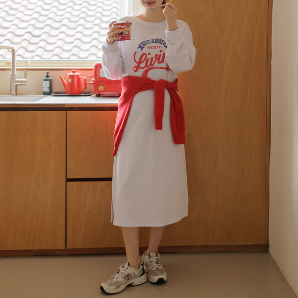 Maternity*Color Living Loose Fit Maternity Dress