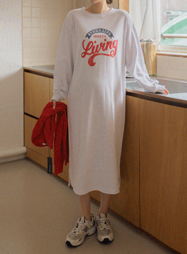 Maternity*Color Living Loose Fit Maternity Dress