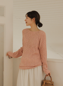 <b>[Popularity Vote 1st Place]</b> Maternity*Popcorn Hazzi Loose Knit