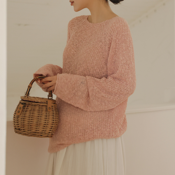 <b>[Popularity Vote 1st Place]</b> Maternity*Popcorn Hazzi Loose Knit