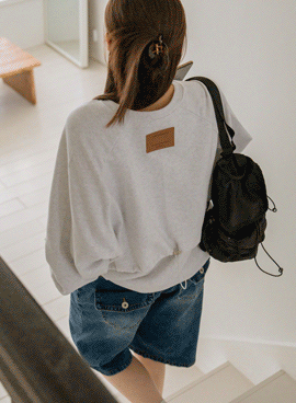 Maternity*Lukebackpoint Boxy Sweatshirt