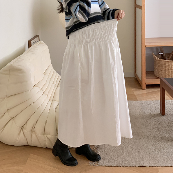 Maternity*Smoke banding hulskirt