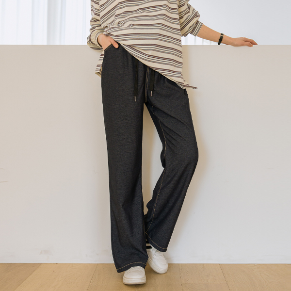 Maternity* Non-Fade Flowy Stopper Maternity Pants