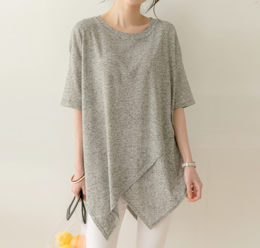 <b>[Limited Quantity SALE]</b> Women's Wear * Lab V True Linen Long T-shirt