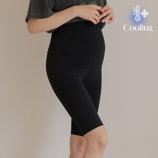 <b>[Special Offer 1+1]</b> [Coolity] Maternity* Cooling Touch Refrigerator 5-Part Maternity Leggings