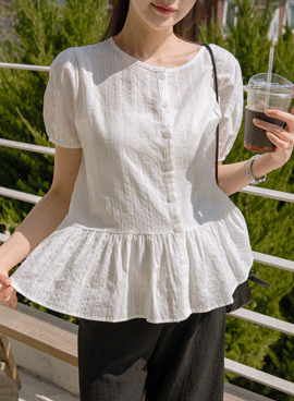 Maternity*Flare Volume Blouse