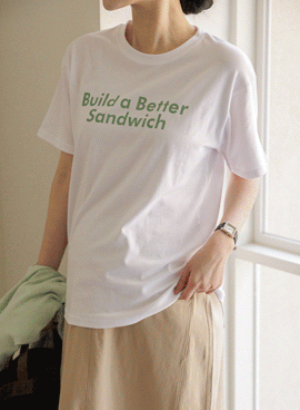 Maternity*Sandwich Short Sleeve Modal T-shirt