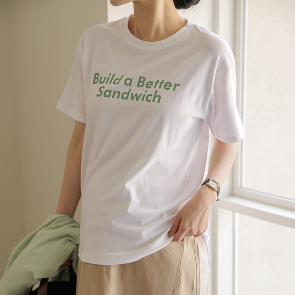 Maternity*Sandwich Short Sleeve Modal T-shirt